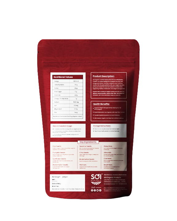 SOI Organic Crushed Seeds & Nuts