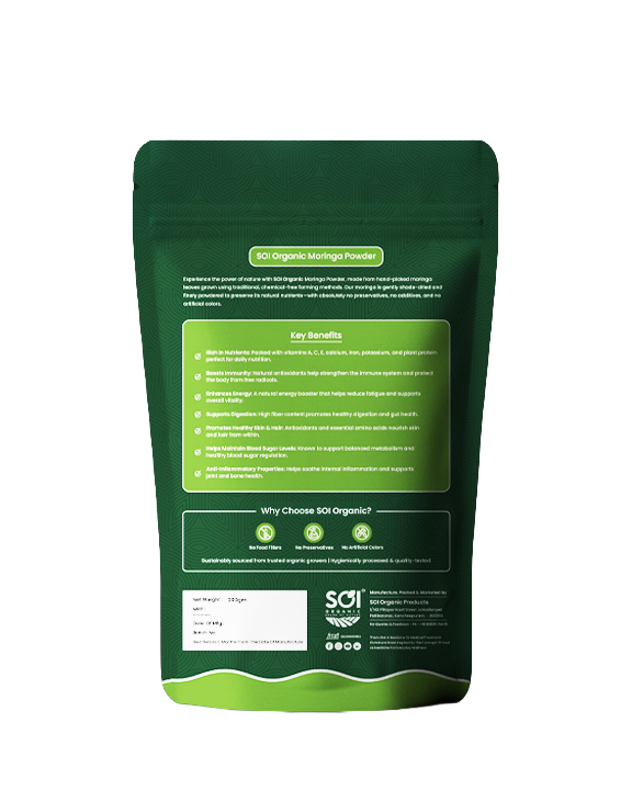 SOI Organic Moringa Powder